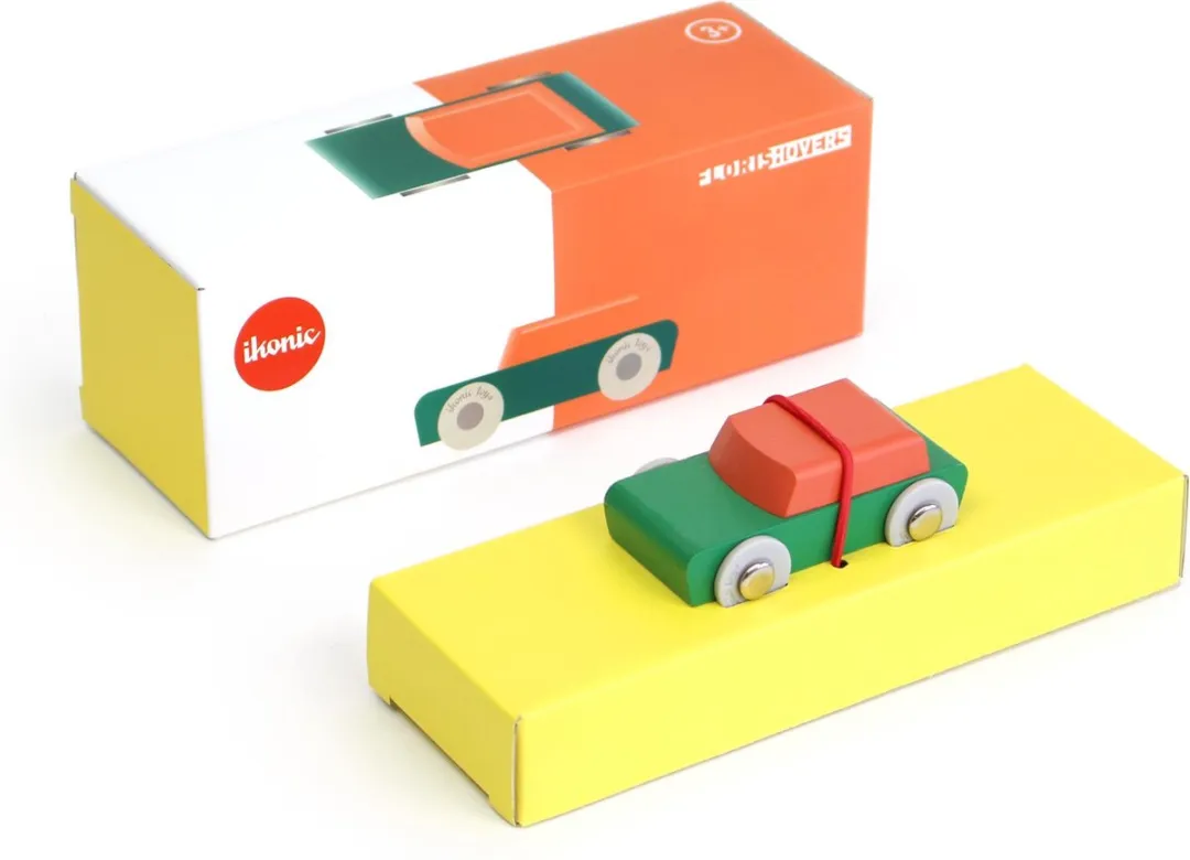 IKONIC - Houten Auto -Duotone Car #1 - Floris Hovers