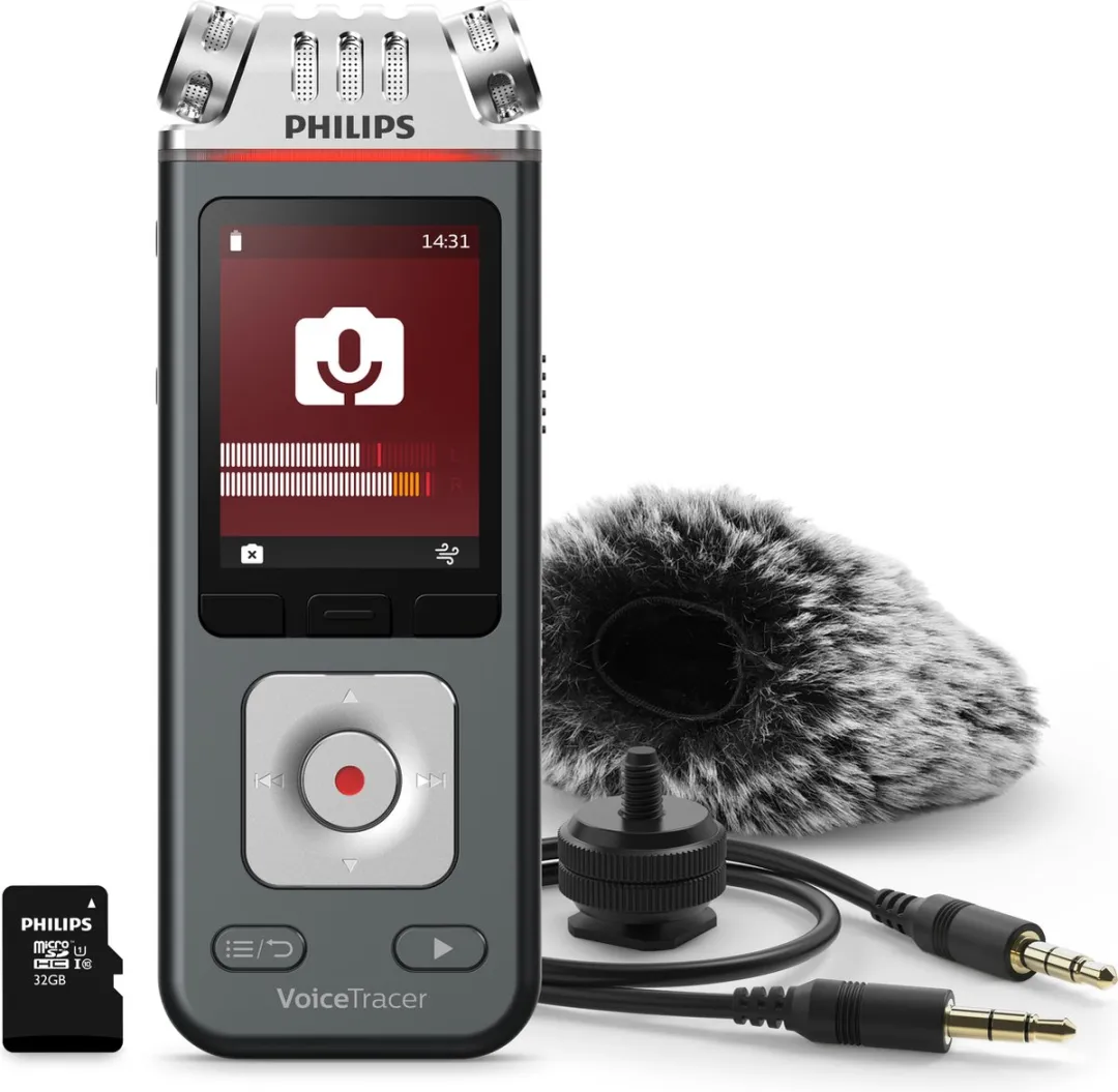 Philips VoiceTracer DVT71132 Audio Recorder