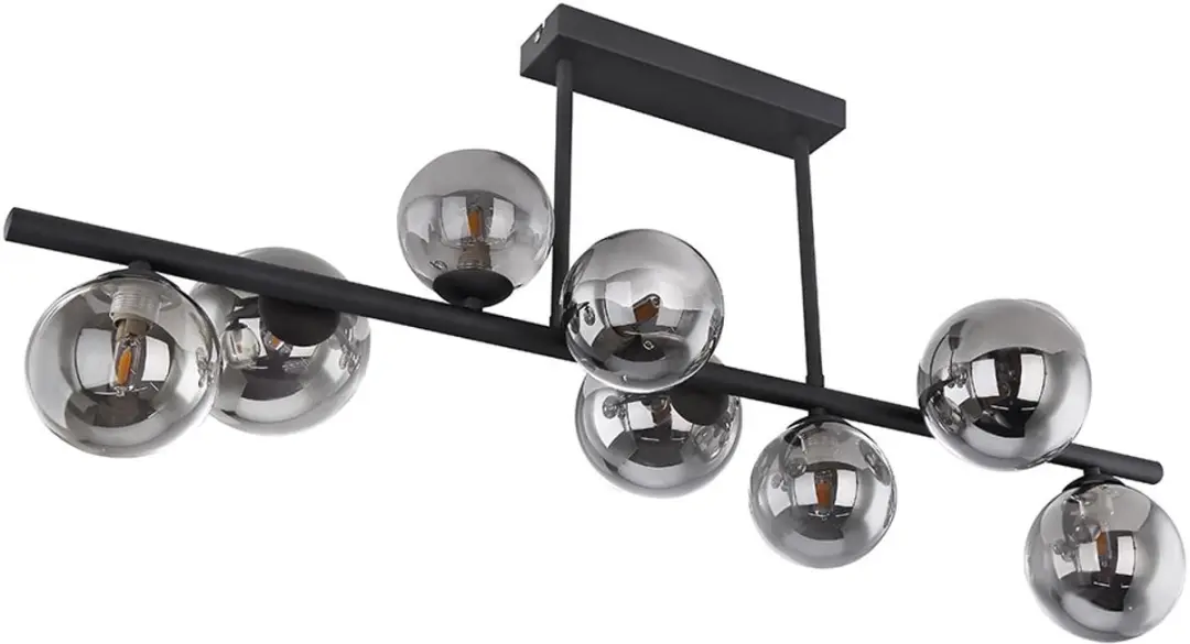 Plafondlamp plafondlamp met glazen spot woonkamer globe plafondlampen glazen glo
