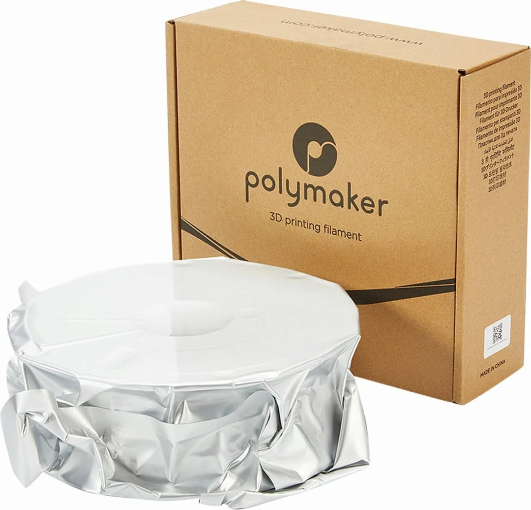 Polymaker PolyLite PETG Filament 1.75mm - 3000g - Wit