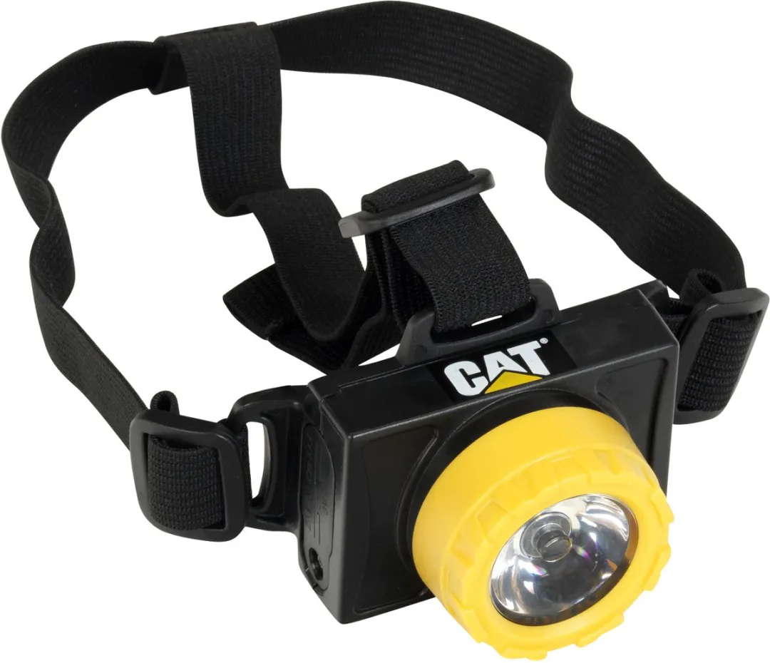 Klein Toys Caterpillar Hoofdlamp - Geel/Zwart