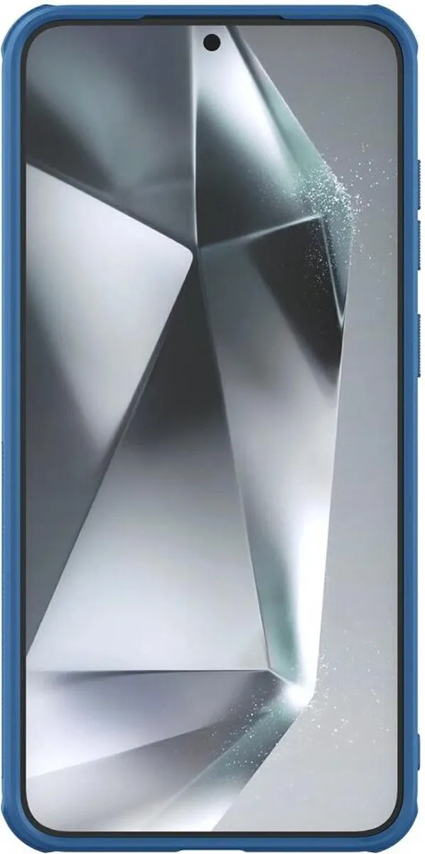 Nillkin Super Frosted Shield Hoesje Samsung Galaxy S25 Plus - Blauw