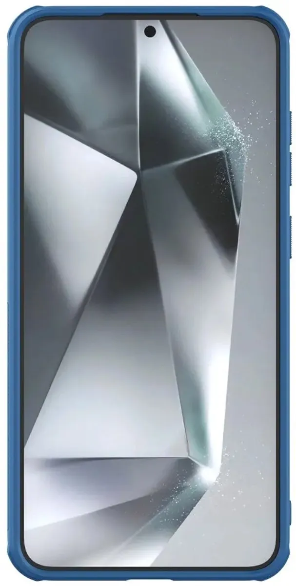 Nillkin Super Frosted Shield Hoesje Samsung Galaxy S25 Plus - Blauw