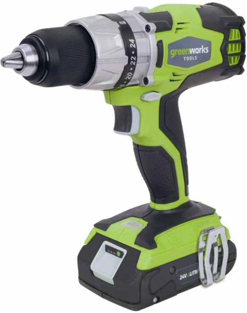 Greenworks GD24DD Boormachine
