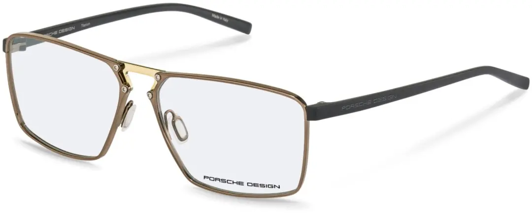 Porsche Design P8764 Brown, gold 58/15/145 MAN Brilmonturen