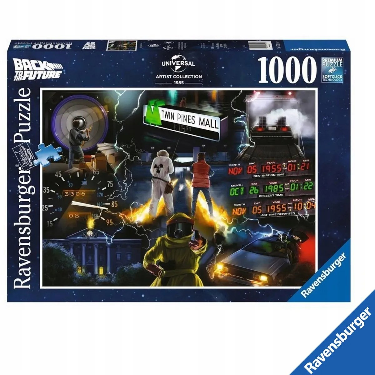 Ravensburger Puzzel 1000 Stukken Terug naar de Toekomst