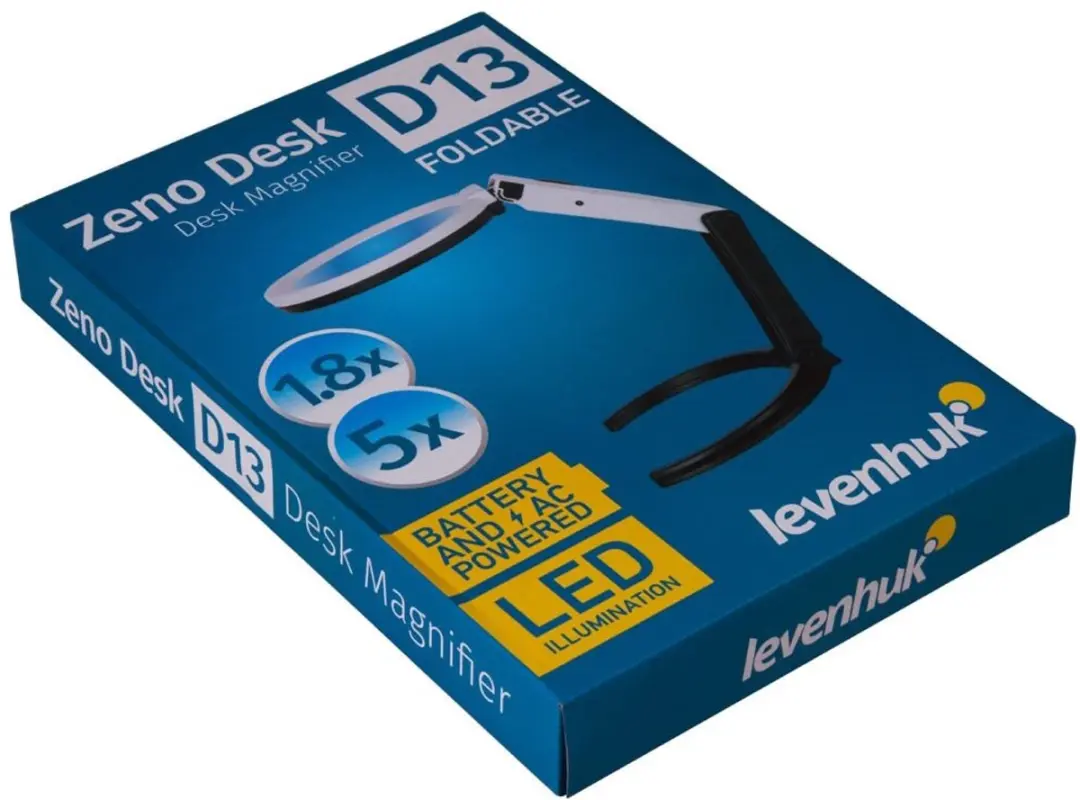 Levenhuk Zeno Desk D13 Vergrootglas 70446 - LED - afbeelding 4 van 6