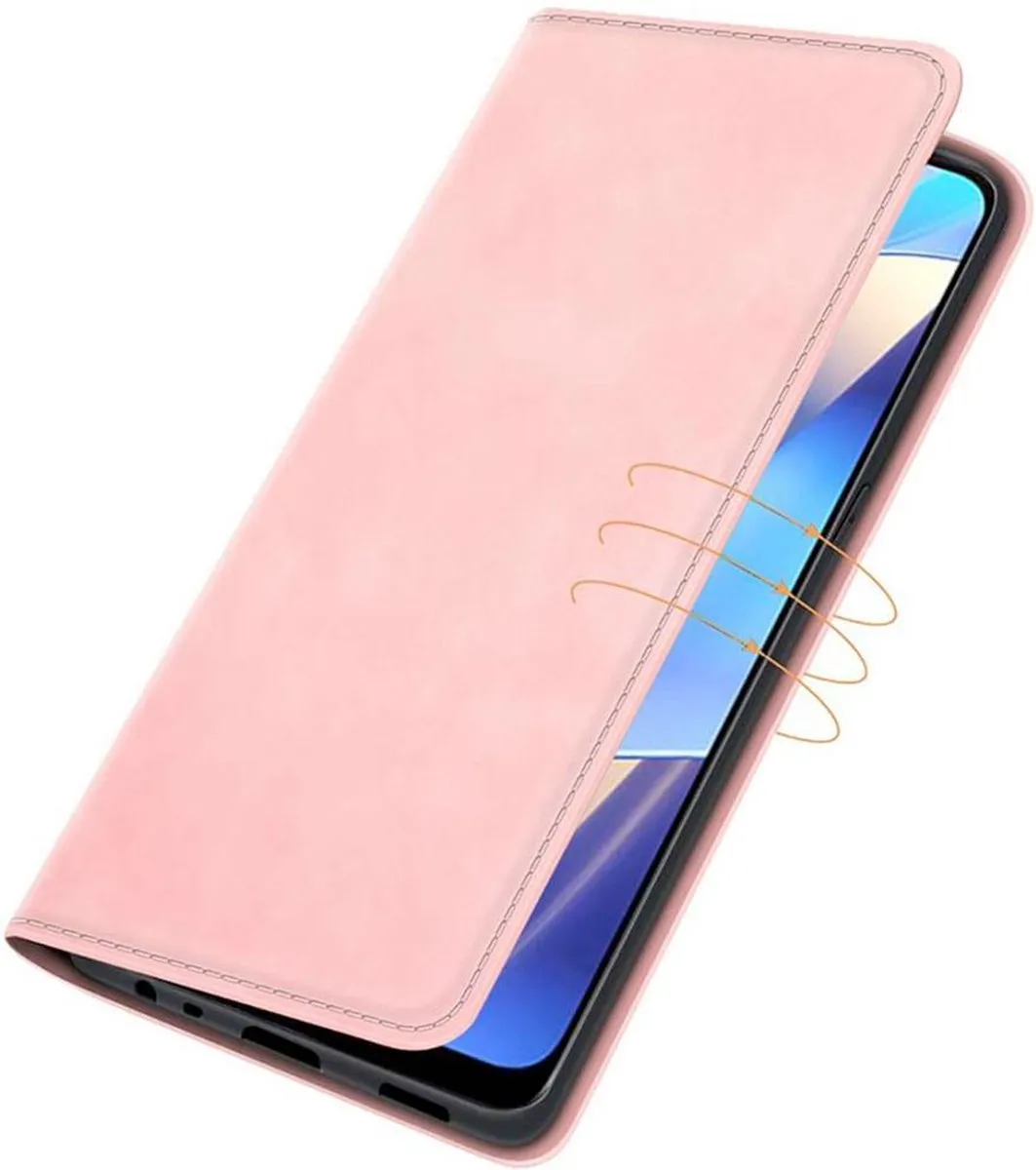 Just in Case OnePlus 10 Pro Bookcase Hoesje - Roze