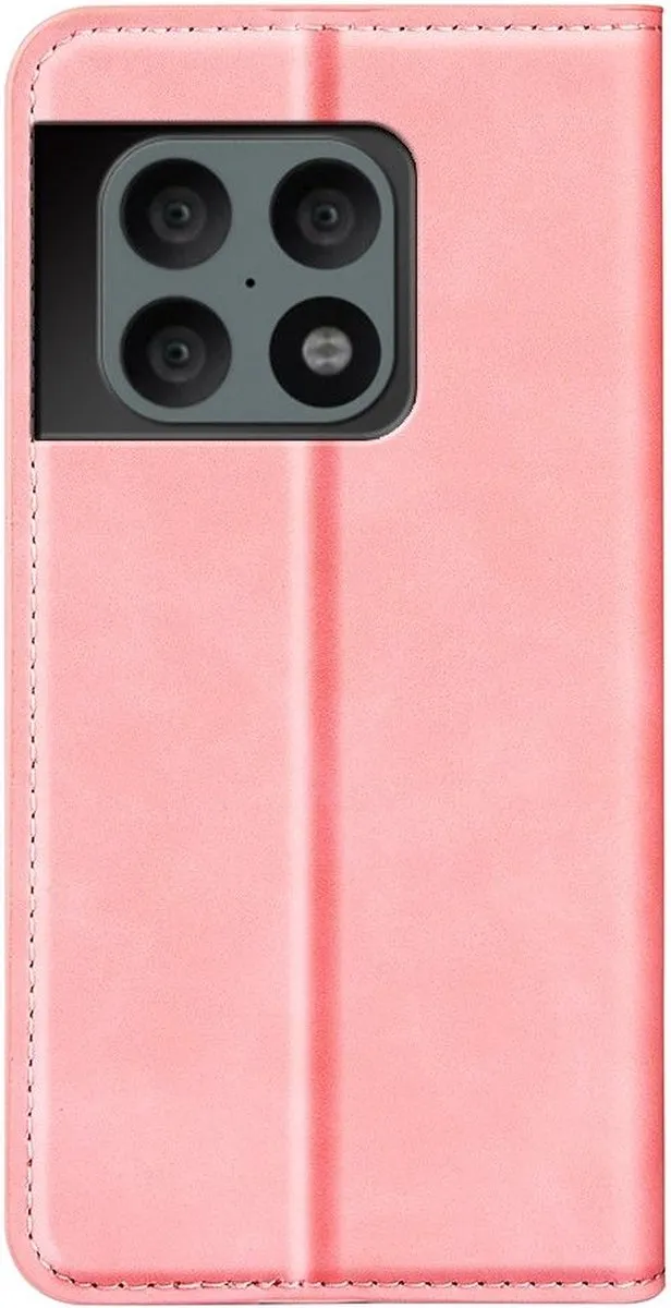 Just in Case OnePlus 10 Pro Bookcase Hoesje - Roze