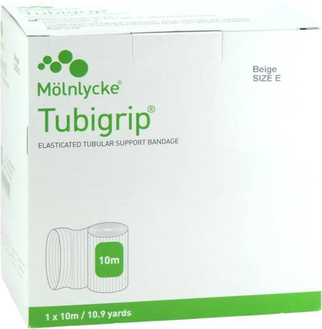 Tubigrip Elastisch buisverband 10m x 8.75cm Beige 1 Stuks