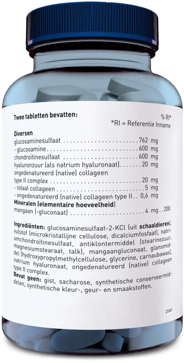 Orthica Glucosamine 2x 120 tabletten - afbeelding 4 van 4
