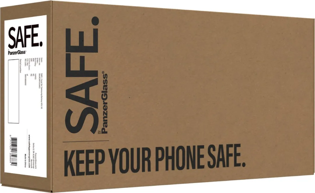 PanzerGlass SAFE. TPU Hoes Samsung Galaxy A25 5G - Transparant
