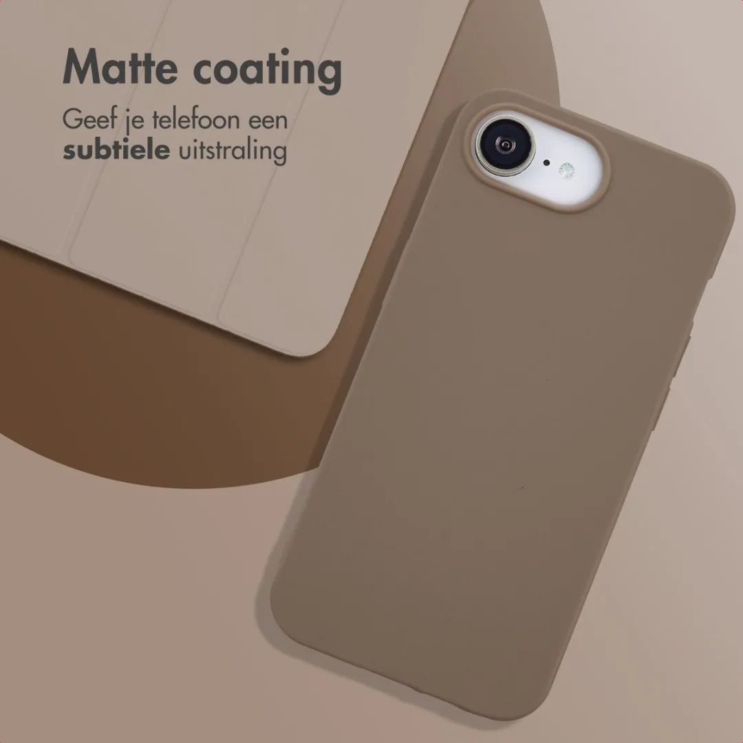 Imoshion Hoesje iPhone 16 Bruin - MagSafe niet