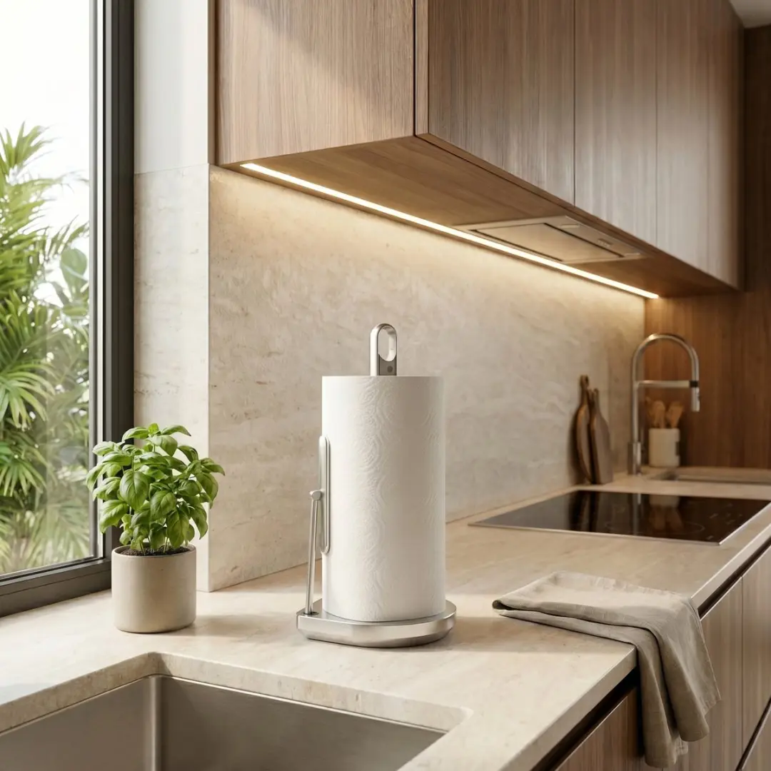 Simplehuman Keukenrolhouder met Spray