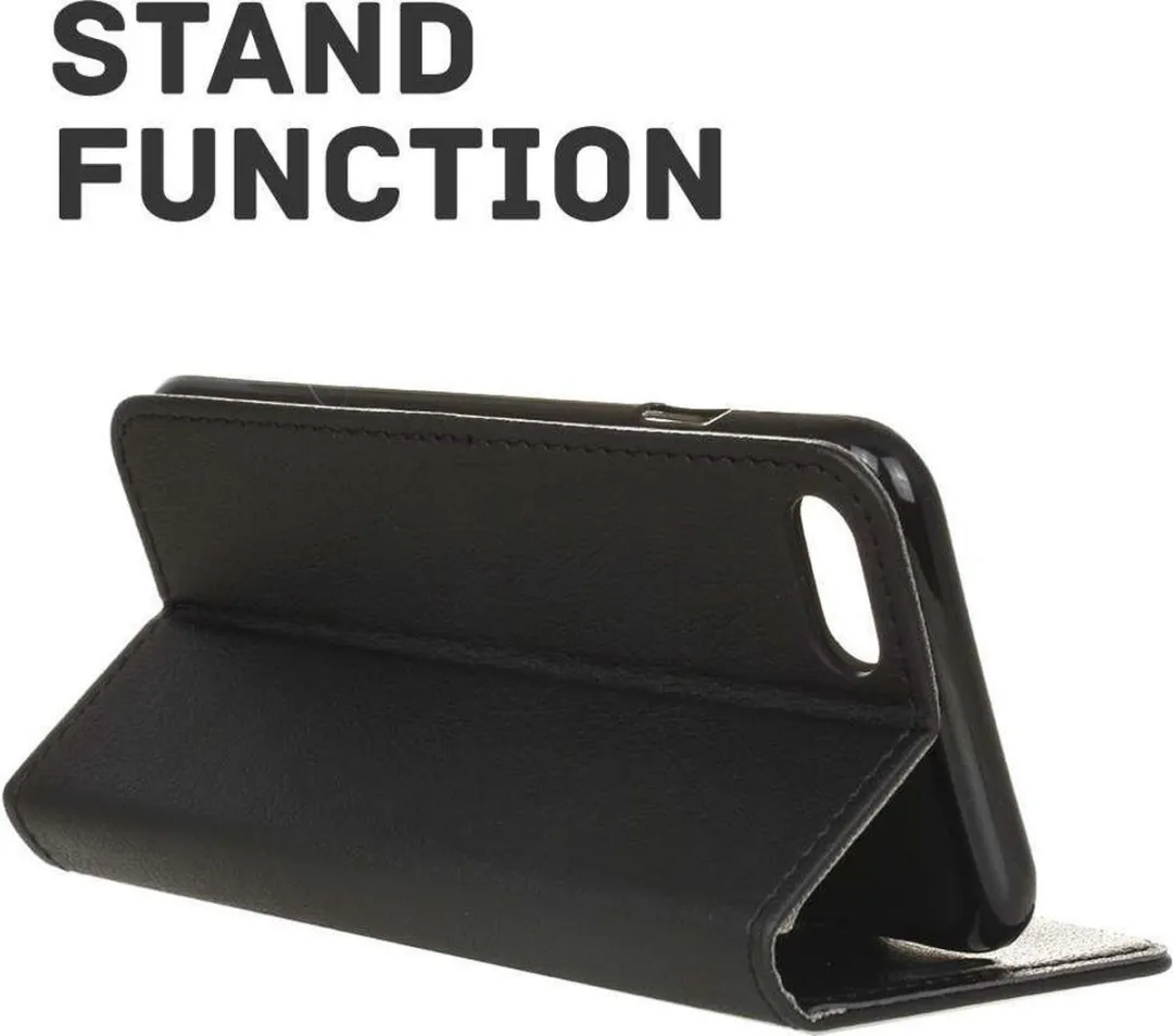 Just in Case Wallet Case iPhone SE 2020/2022 - 2 Pasjes - Zwart