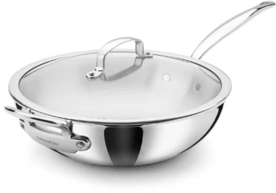 GreenPan Premiere 5-ply wokpan 30cm RVS