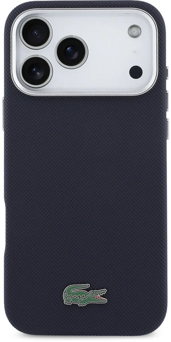 Lacoste Hoesje iPhone 17 Pro Max MagSafe Navy