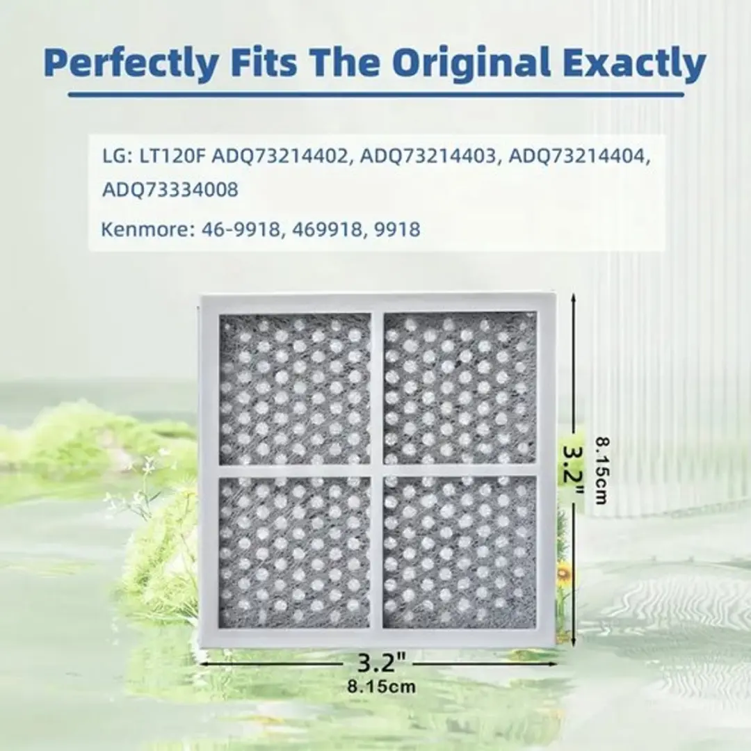 Geschikt voor LT120F actief kool koelkast deodorant hepa-filter vervangende luch