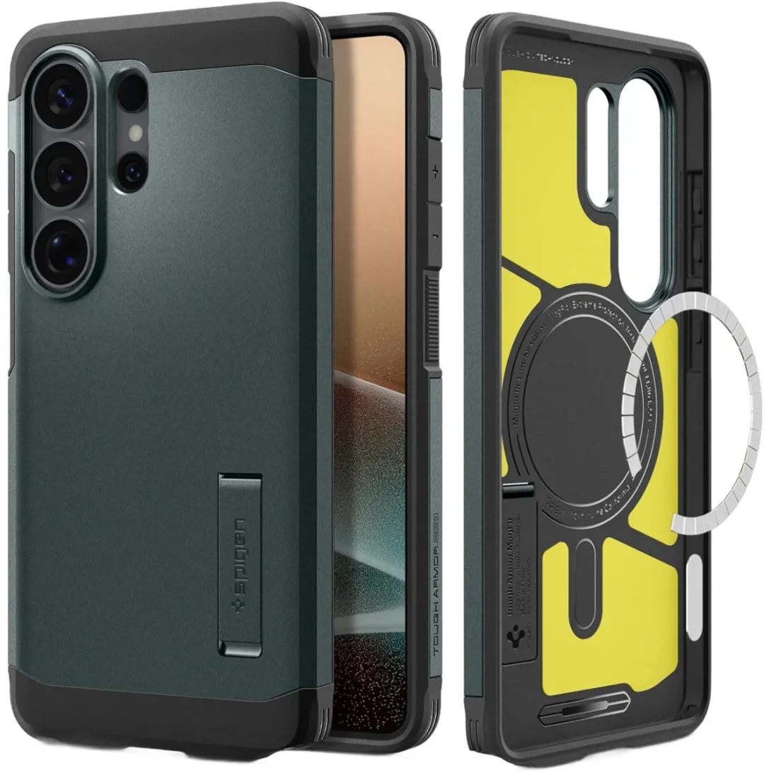 Spigen Tough Armor Backcover S26 Ultra - Abyss Green - MagSafe