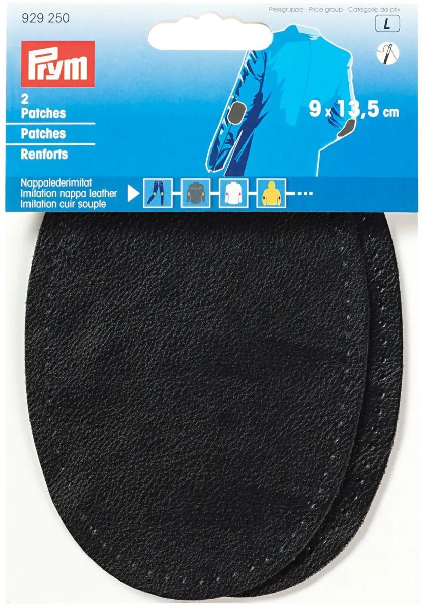 Prym Patches Nappalederimitatie Donkerblauw