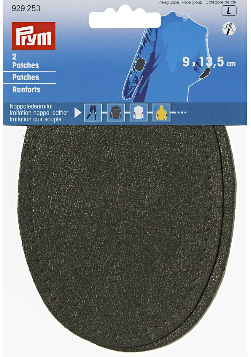 Prym Patches Nappalederimitatie Donkerblauw
