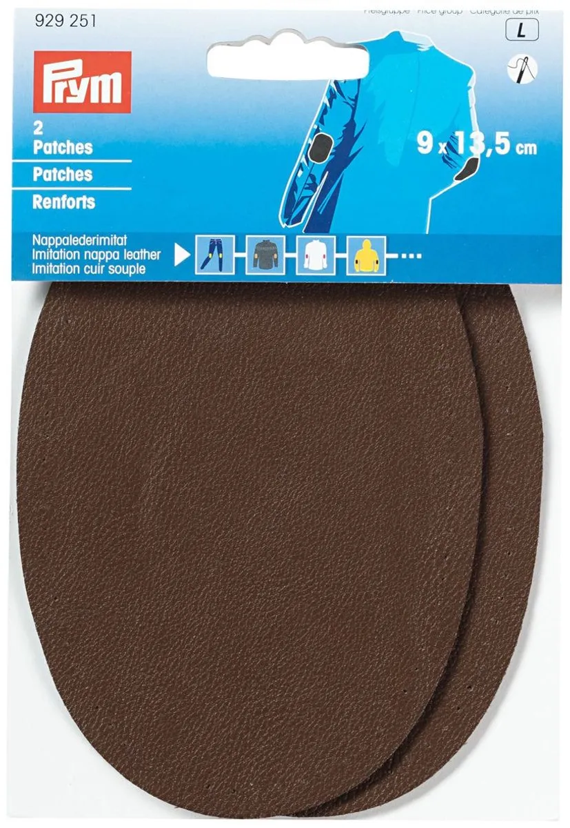 Prym Patches Nappalederimitatie Donkerblauw