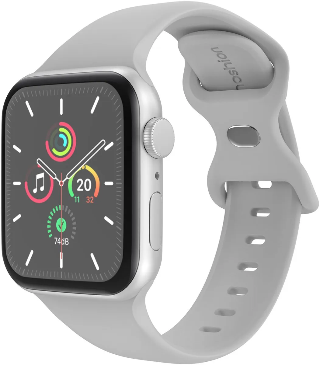 Imoshion Siliconen Bandje Apple Watch 44-49mm - Grijs