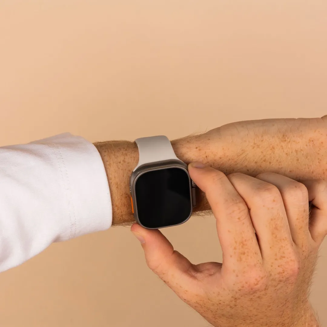 Imoshion Siliconen Bandje Apple Watch 44-49mm - Grijs