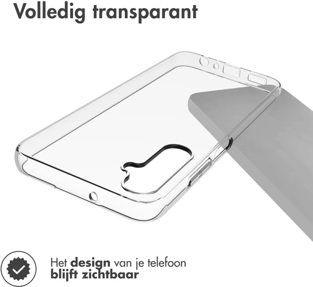Accezz Hoesje Samsung Galaxy A05s - Transparant