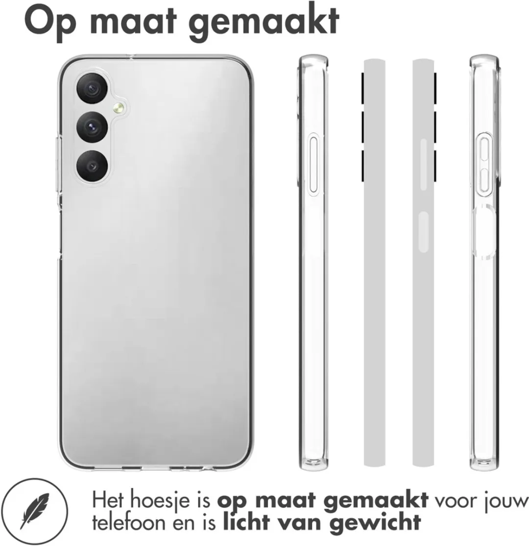 Accezz Hoesje Samsung Galaxy A05s - Transparant