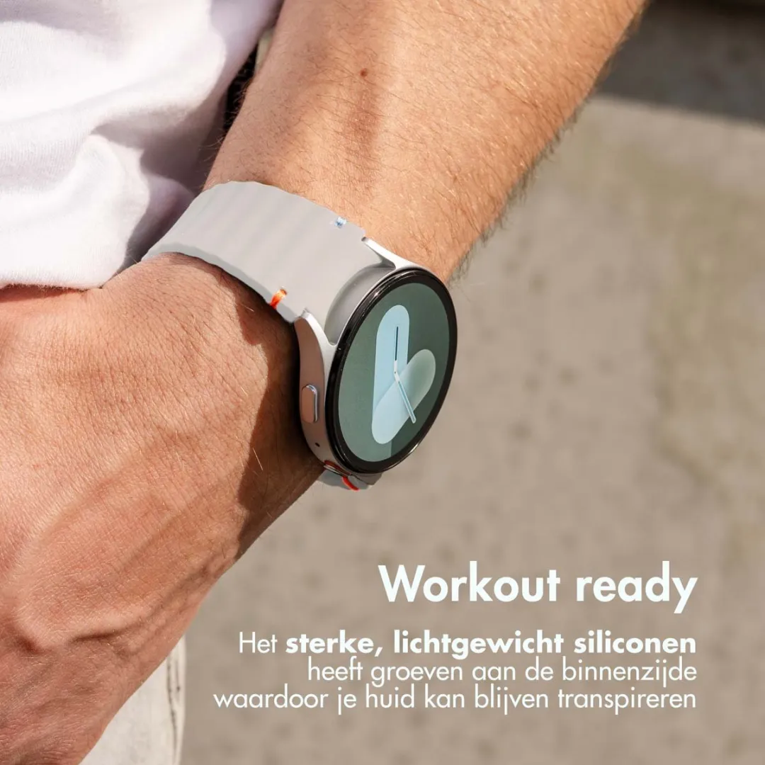 Imoshion Wave Siliconenband Sterrenlicht - Samsung Galaxy Watch 8