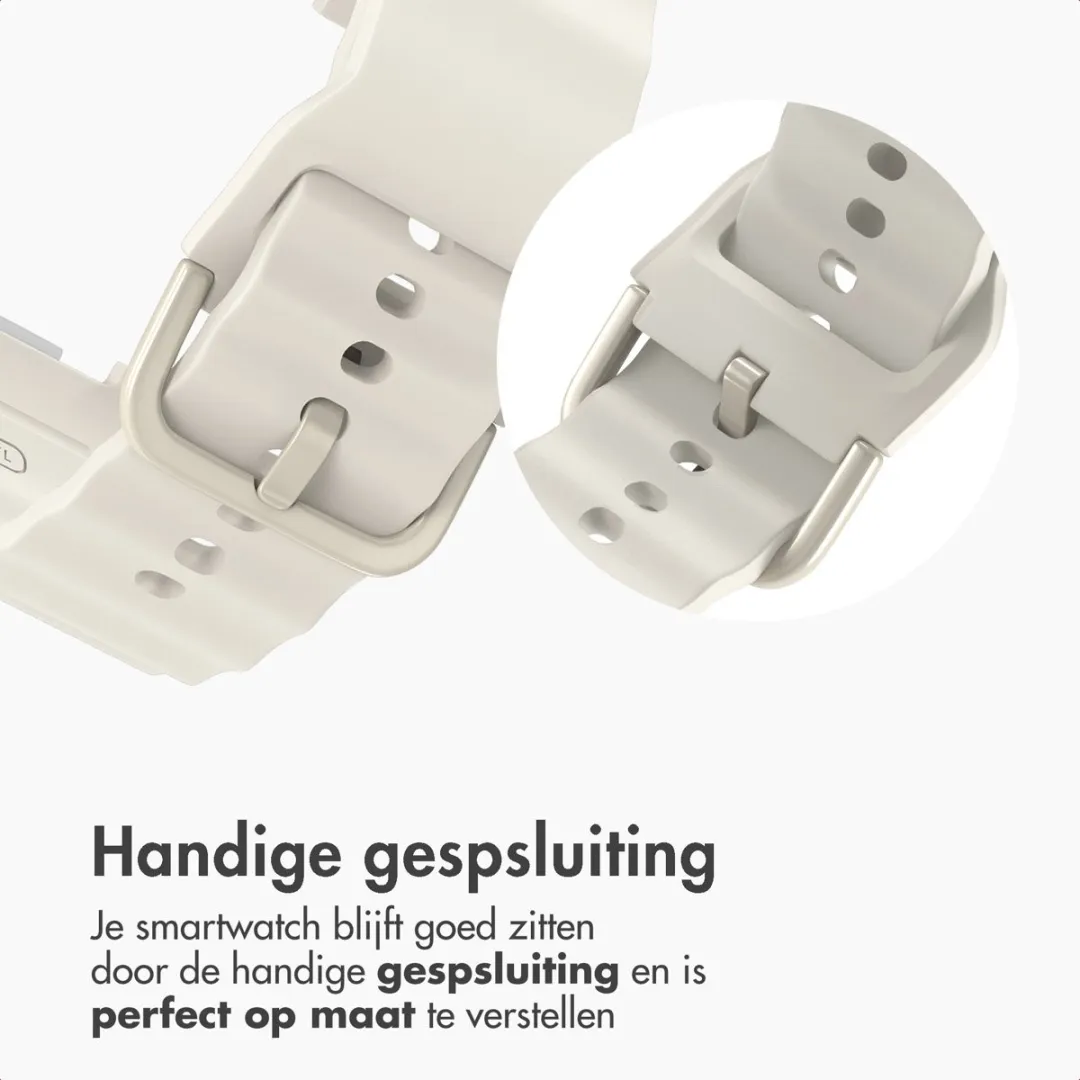 Imoshion Wave Siliconenband Sterrenlicht - Samsung Galaxy Watch 8