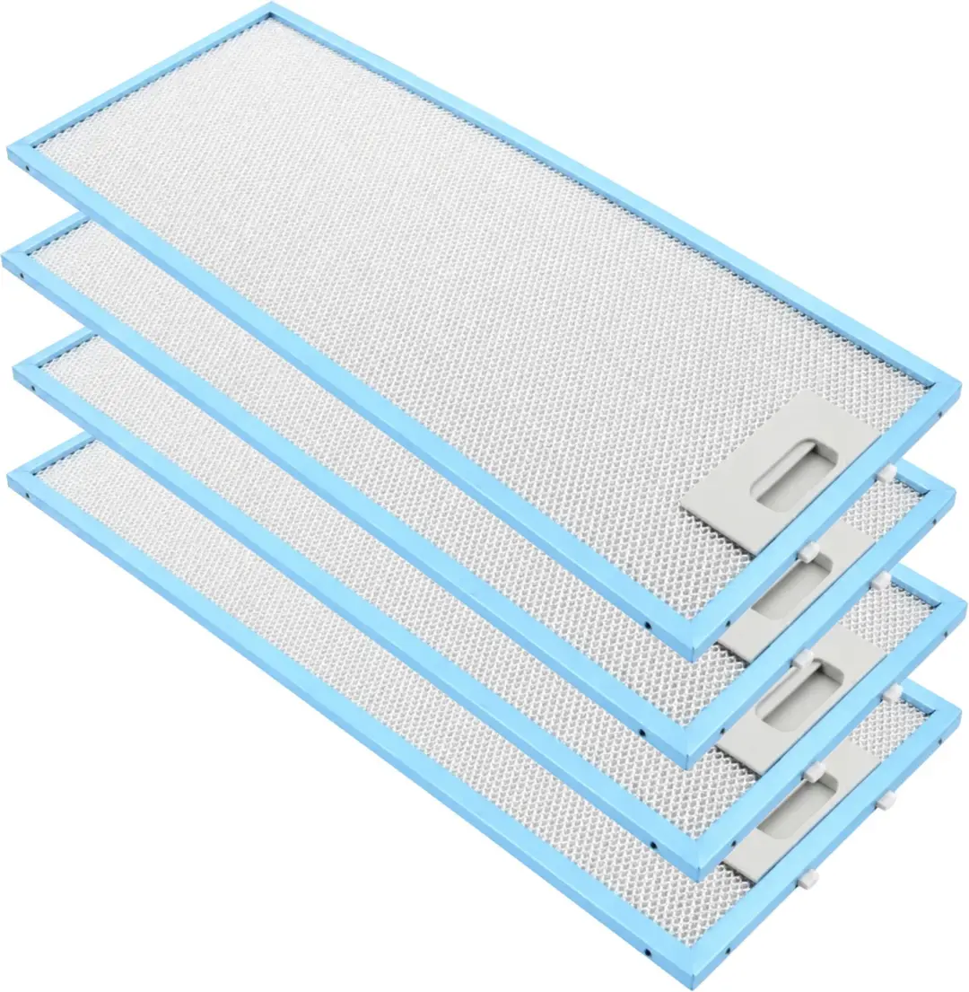 4x Zanussi Metaalfilter 4055241147 455x185x8mm