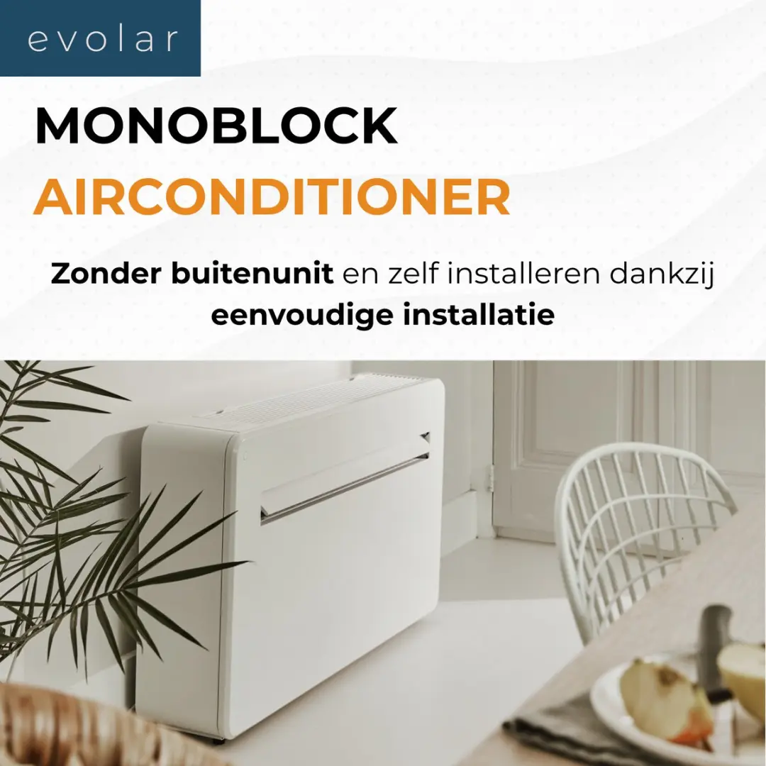 Evolar EVO-M1000CH Monoblock Airco - 10000 BTU - afbeelding 3 van 6