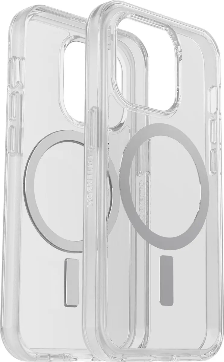 OtterBox Symmetry+ Clear Hoesje iPhone 14 Pro - Transparant - afbeelding 6 van 6