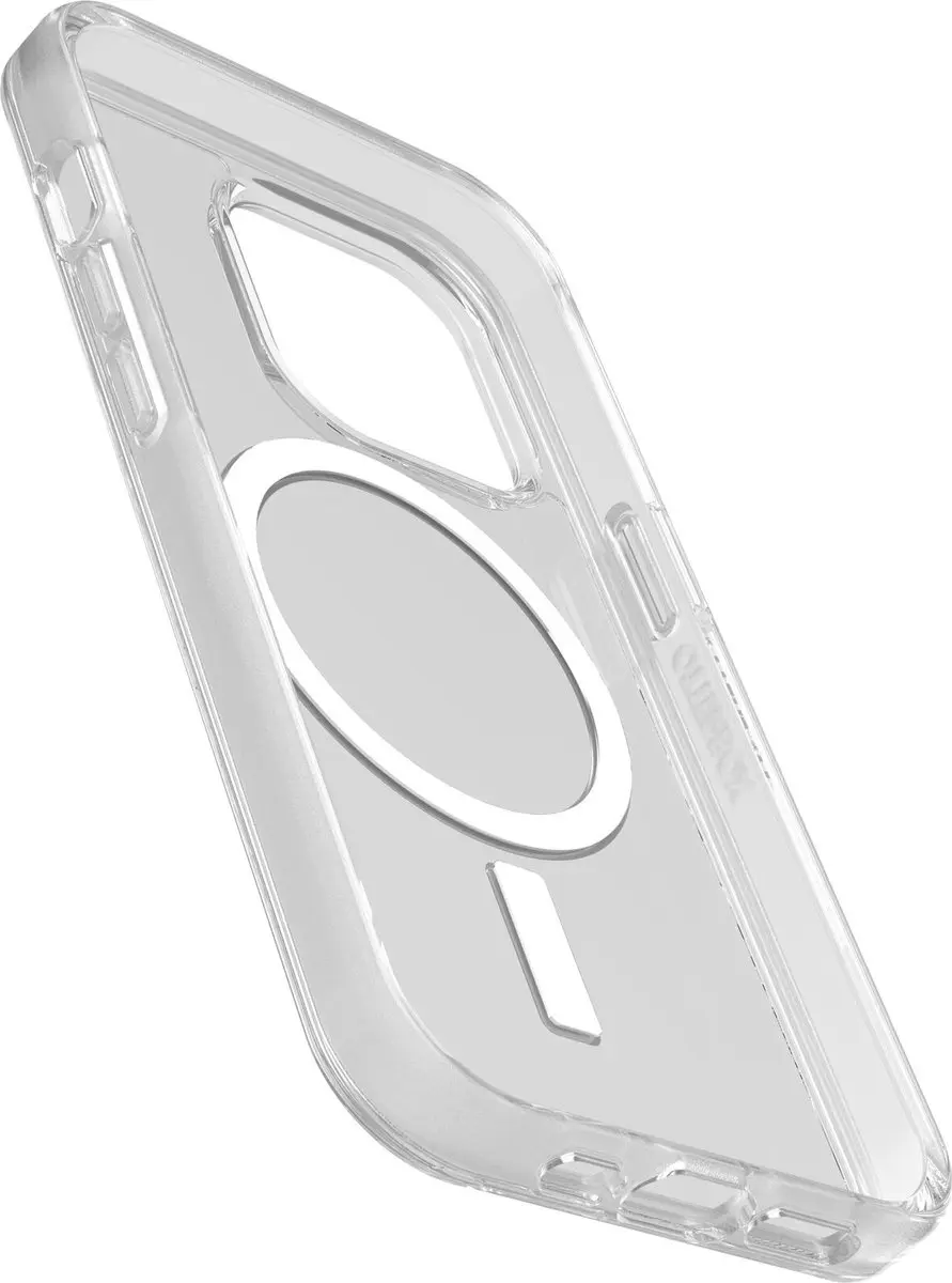 OtterBox Symmetry+ Clear Hoesje iPhone 14 Pro - Transparant - afbeelding 5 van 6