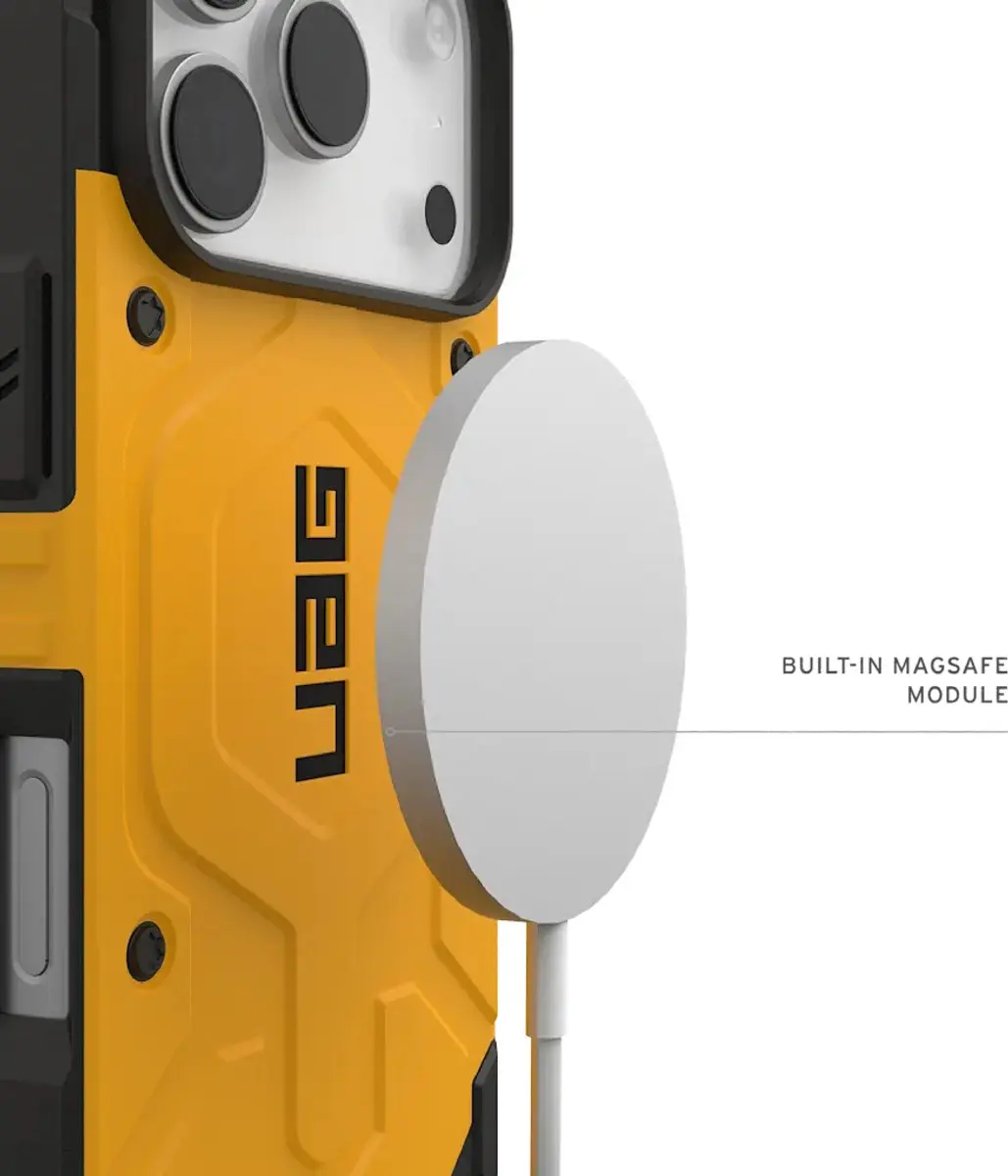 UAG Pathfinder MagSafe Hoesje iPhone 17 Pro - Heritage Yellow - afbeelding 5 van 6