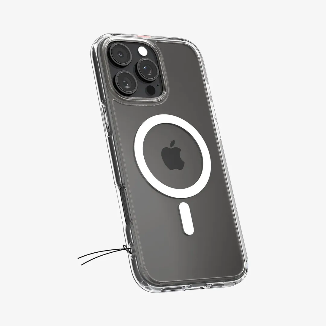 Spigen Crystal Hybrid MagFit Hoesje iPhone 16 Pro Max - Wit