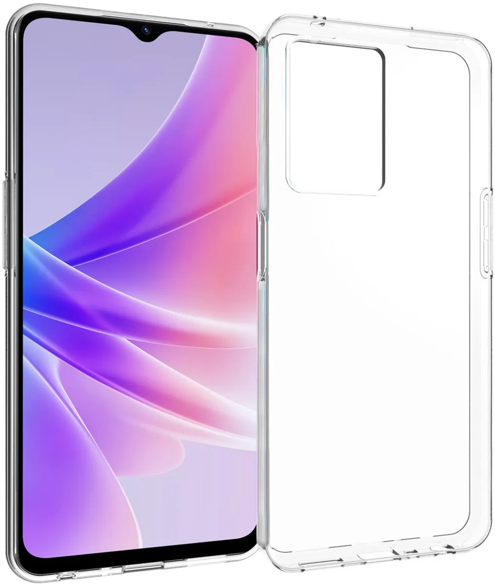 Accezz Hoesje Oppo A77 Transparant