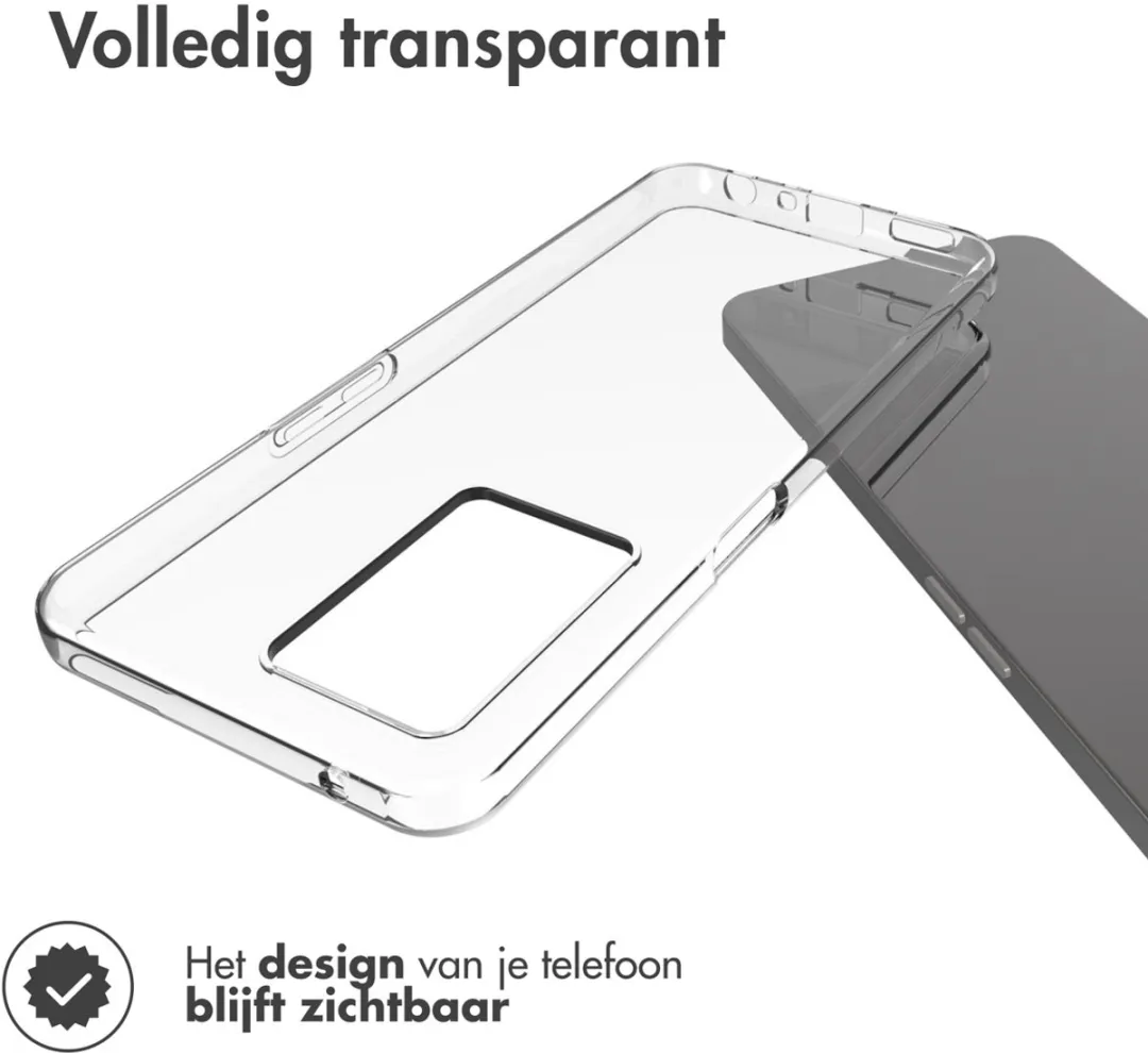 Accezz Hoesje Oppo A77 Transparant