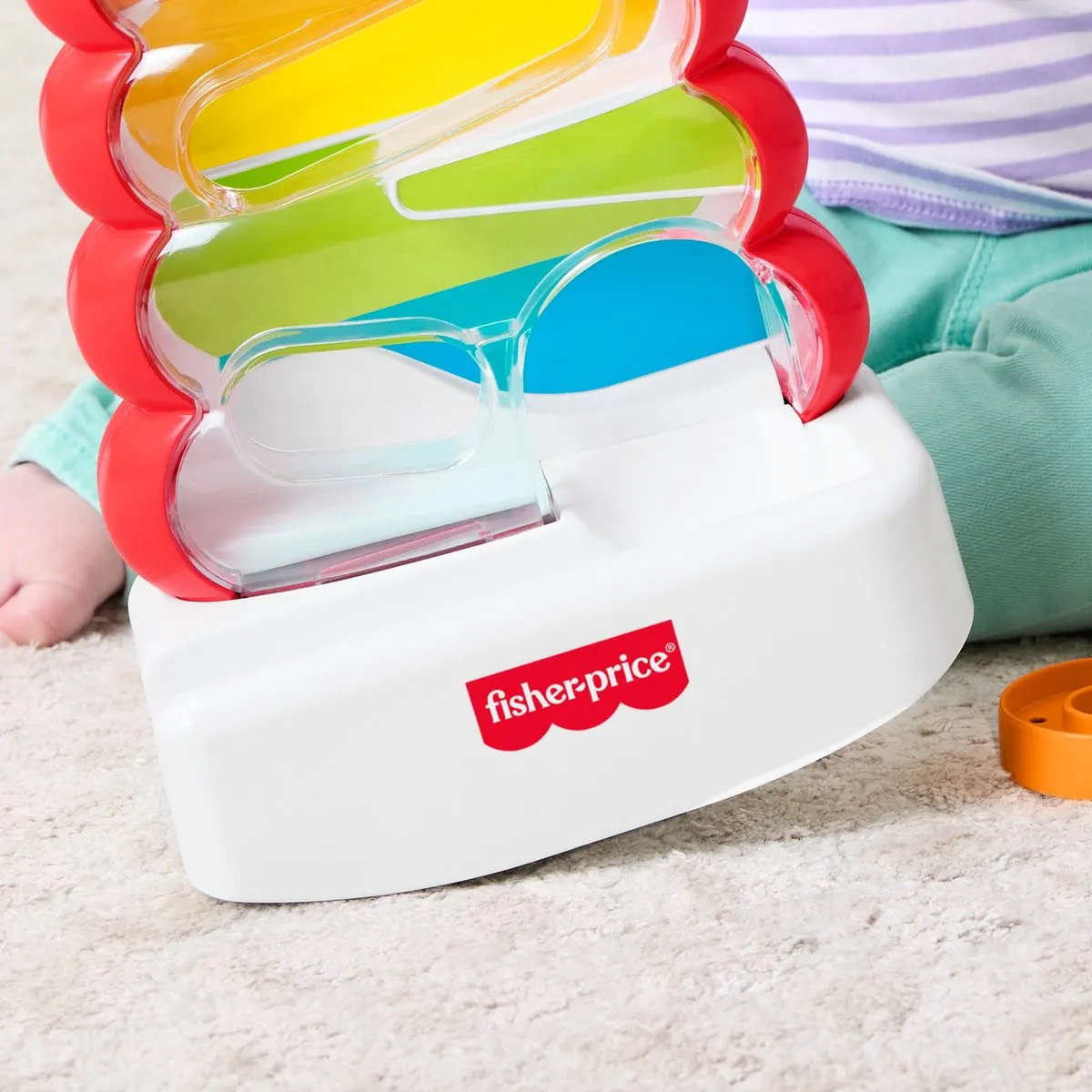 Fisher-Price Rollende Ringen Wiebelende Stapeltoren - Multicolor - afbeelding 6 van 6