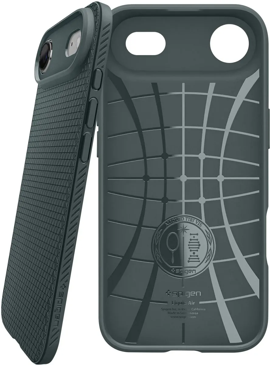 Spigen Liquid Air Hoesje iPhone 17 Air - Zwart