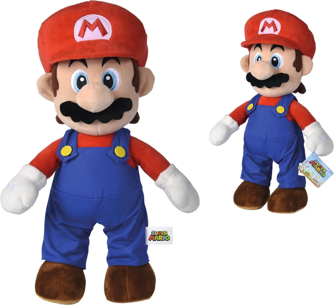 Nicotoy Super Mario Pluche 50cm - Multicolor