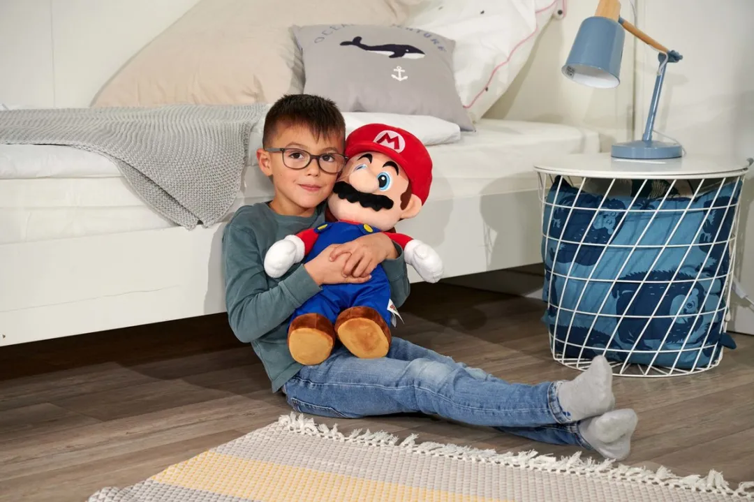 Nicotoy Super Mario Pluche 50cm - Multicolor