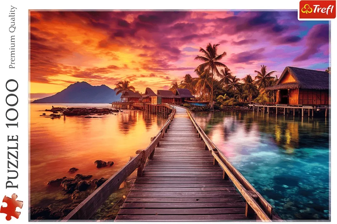 Trefl Legpuzzel Paradise Island 1000 Stuks - FSC Mix 70% - Multicolor