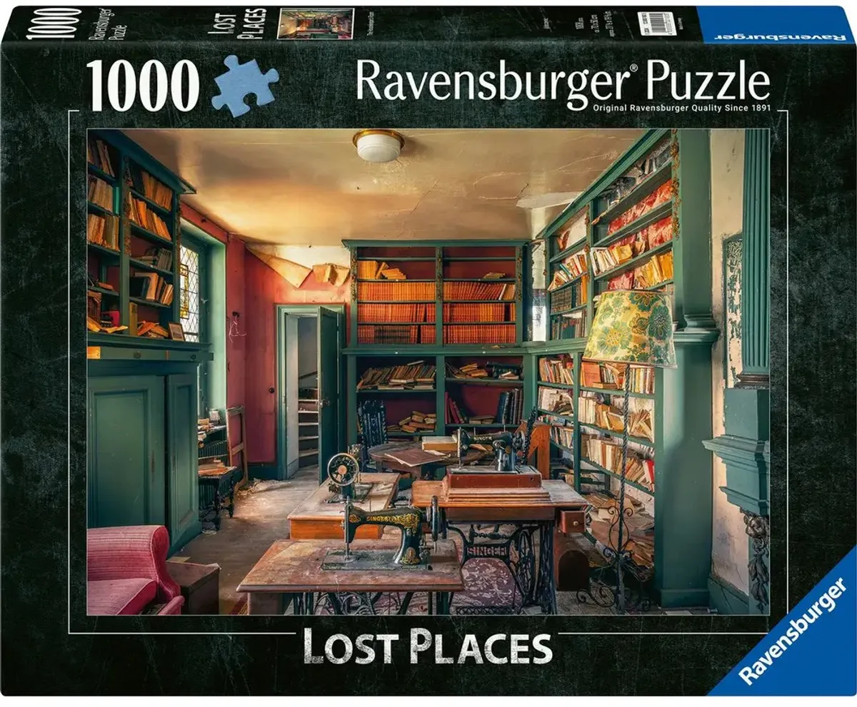 Ravensburger Lost Places Mysterious Castle Library Puzzel 1000 Stuks
