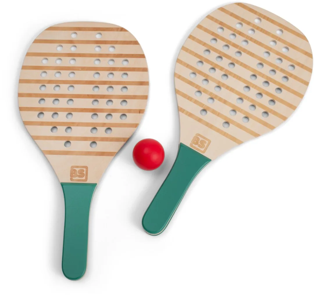 BS Toys Houten Padelrackets GA468 - Meerkleurig