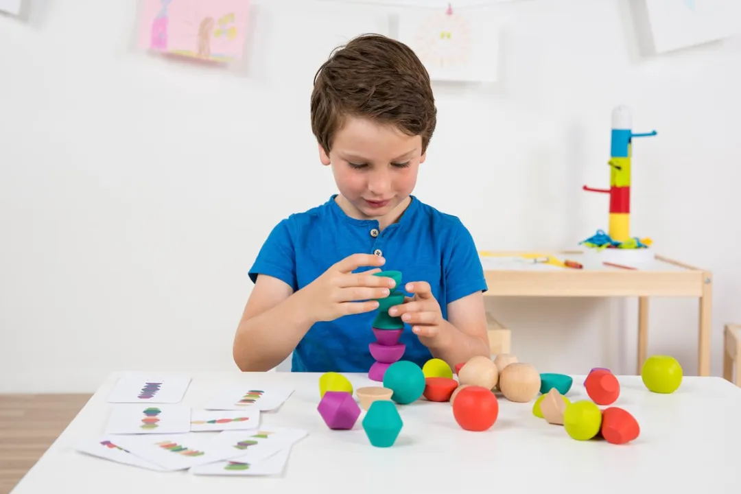 Miniland Stapelblokken 30 Stuks - Print - afbeelding 6 van 6