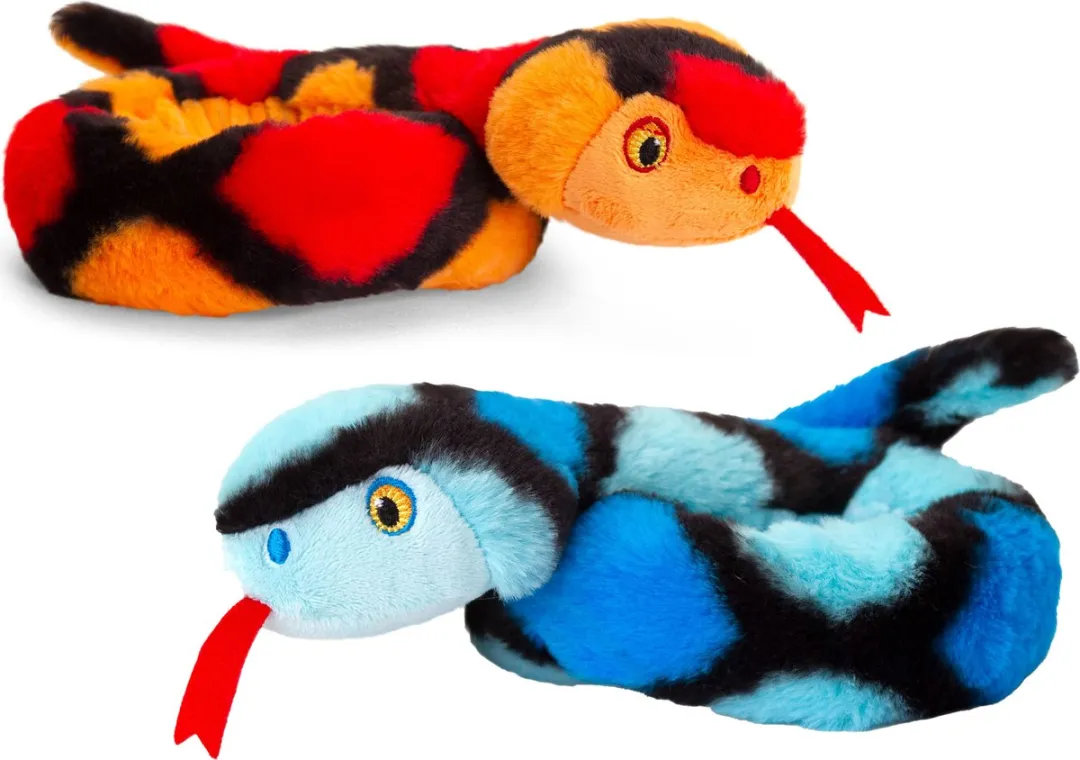 Keel Toys Kleine Opgerolde Slangen Pluche