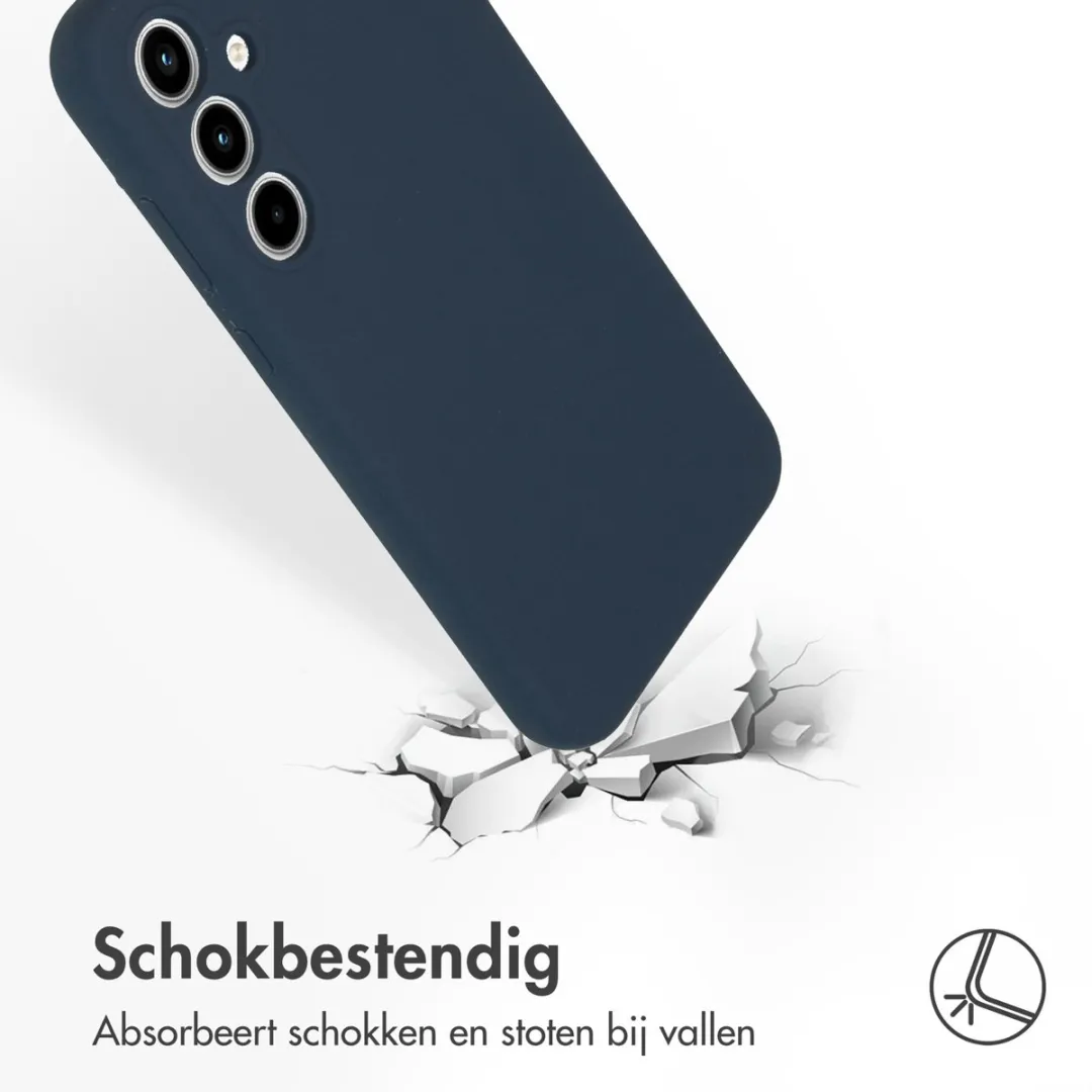 Accezz Hoesje Samsung Galaxy A35 - Donkerblauw